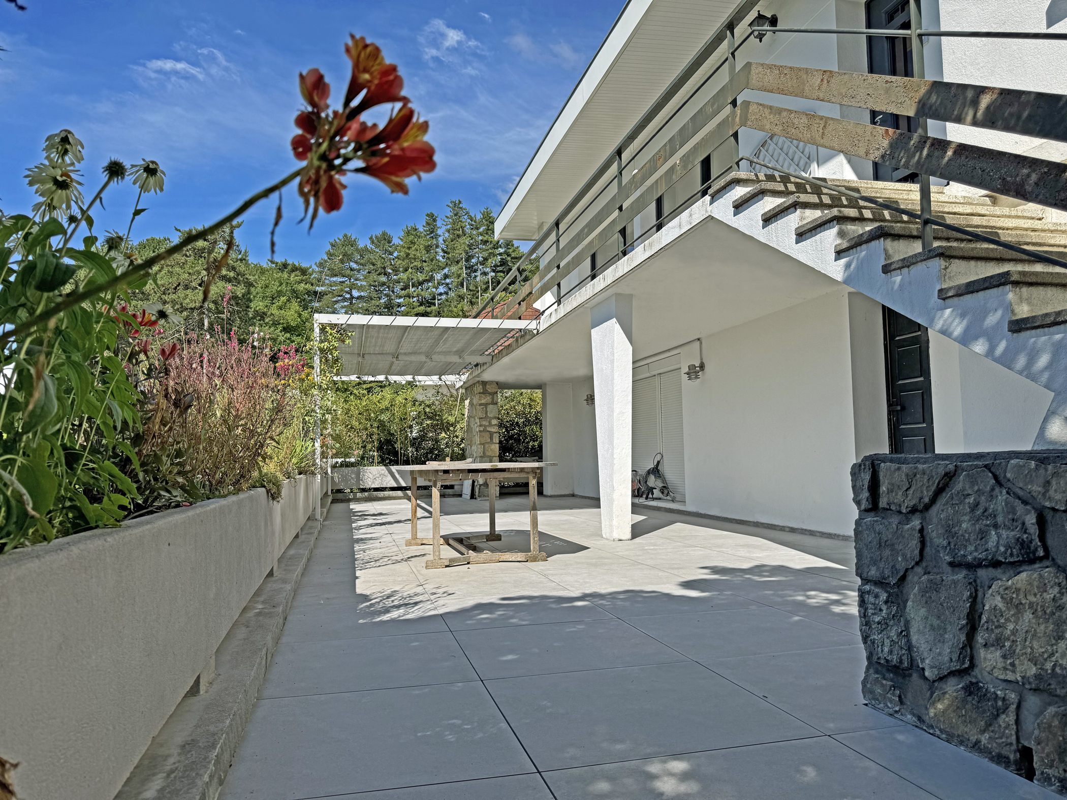 Réfection de la terrasse d'une villa proche de Grenoble